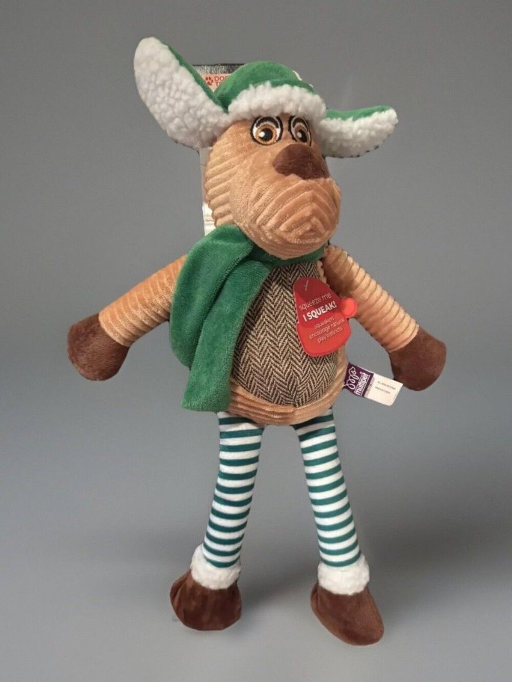 Multipet Holiday Rabbit Dog Toy